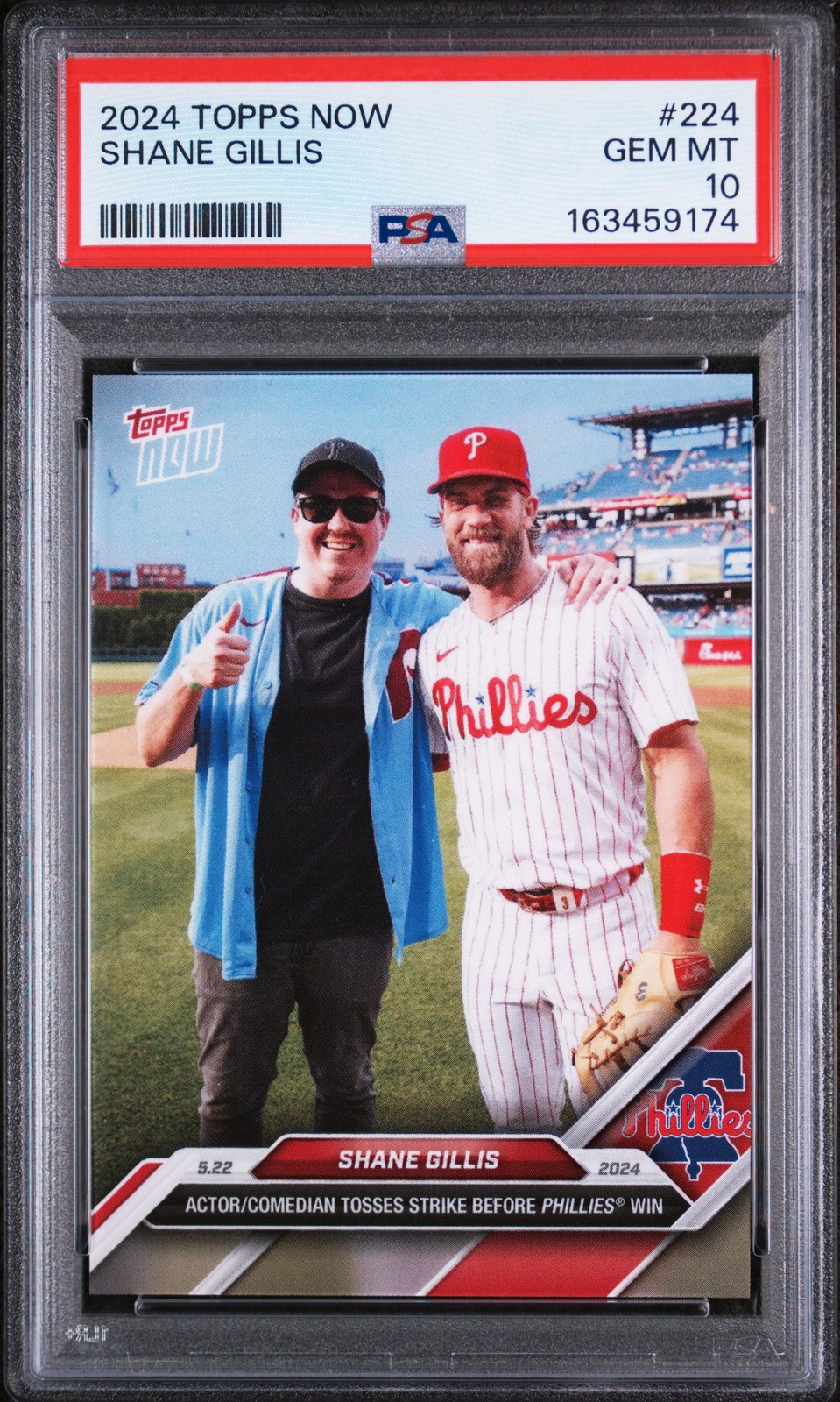 2024 Topps Now #224 Shane Gillis PSA 10