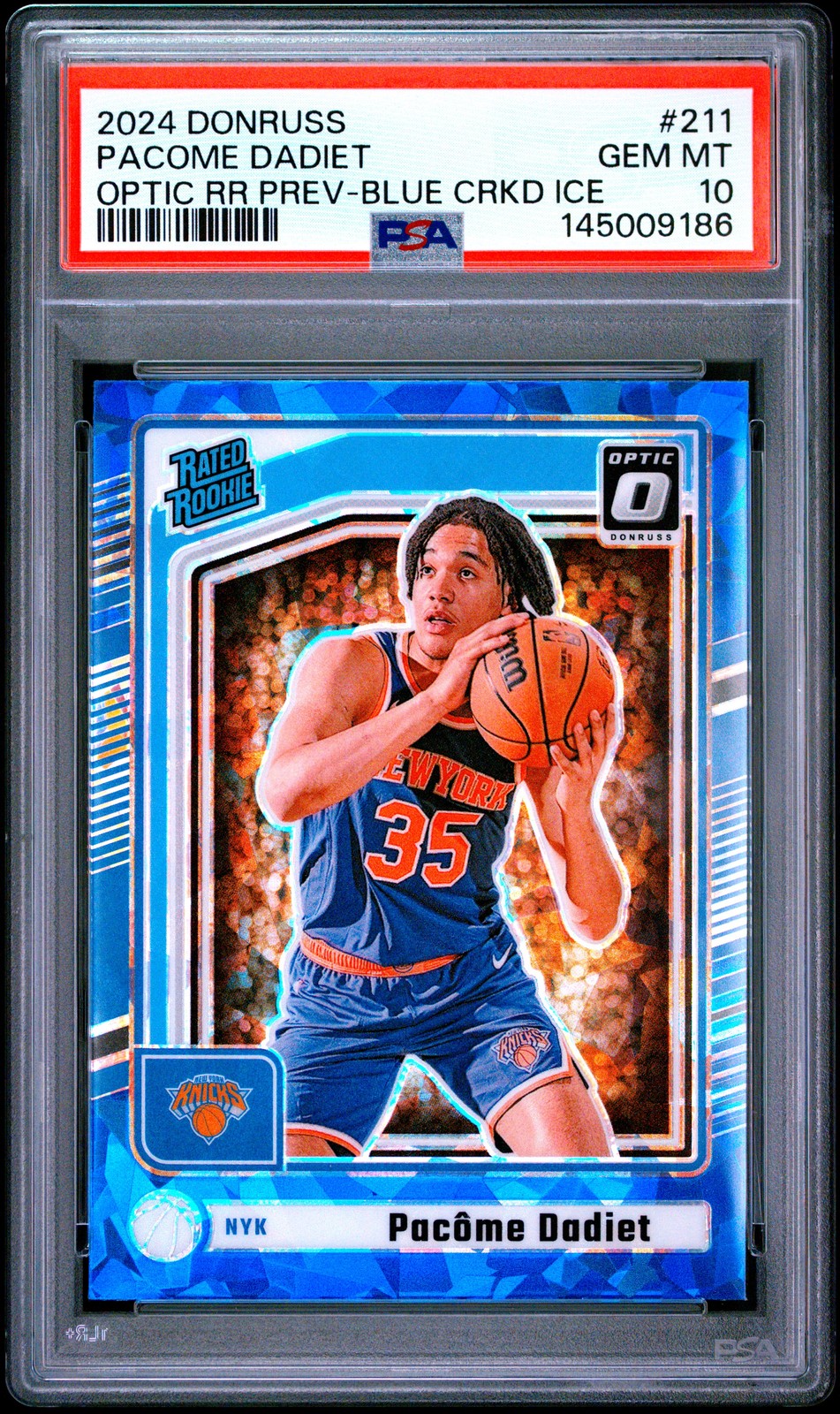 2024 Panini Donruss #211 Pacome Dadiet PSA 10